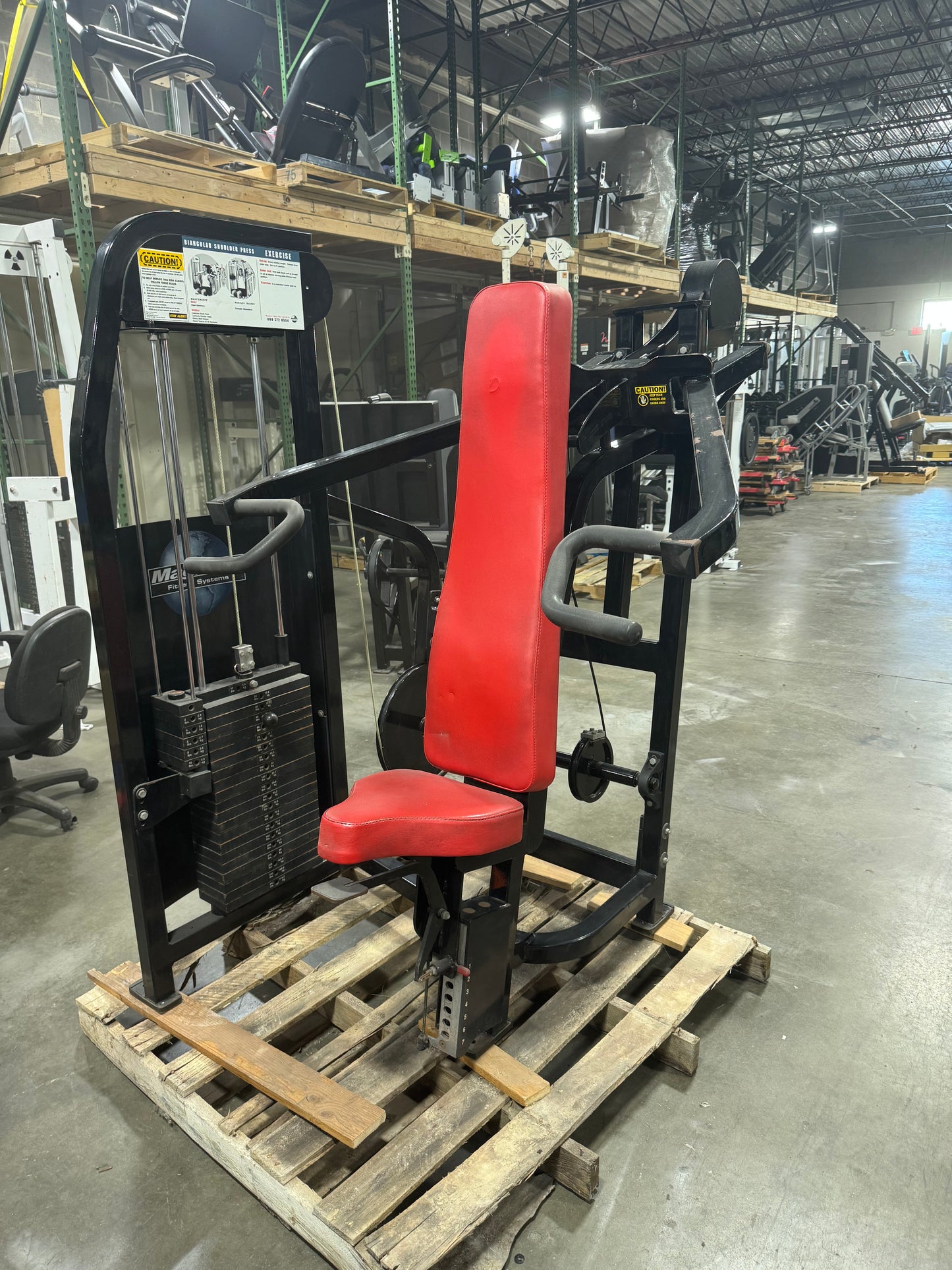 Magnum Biangular Shoulder Press