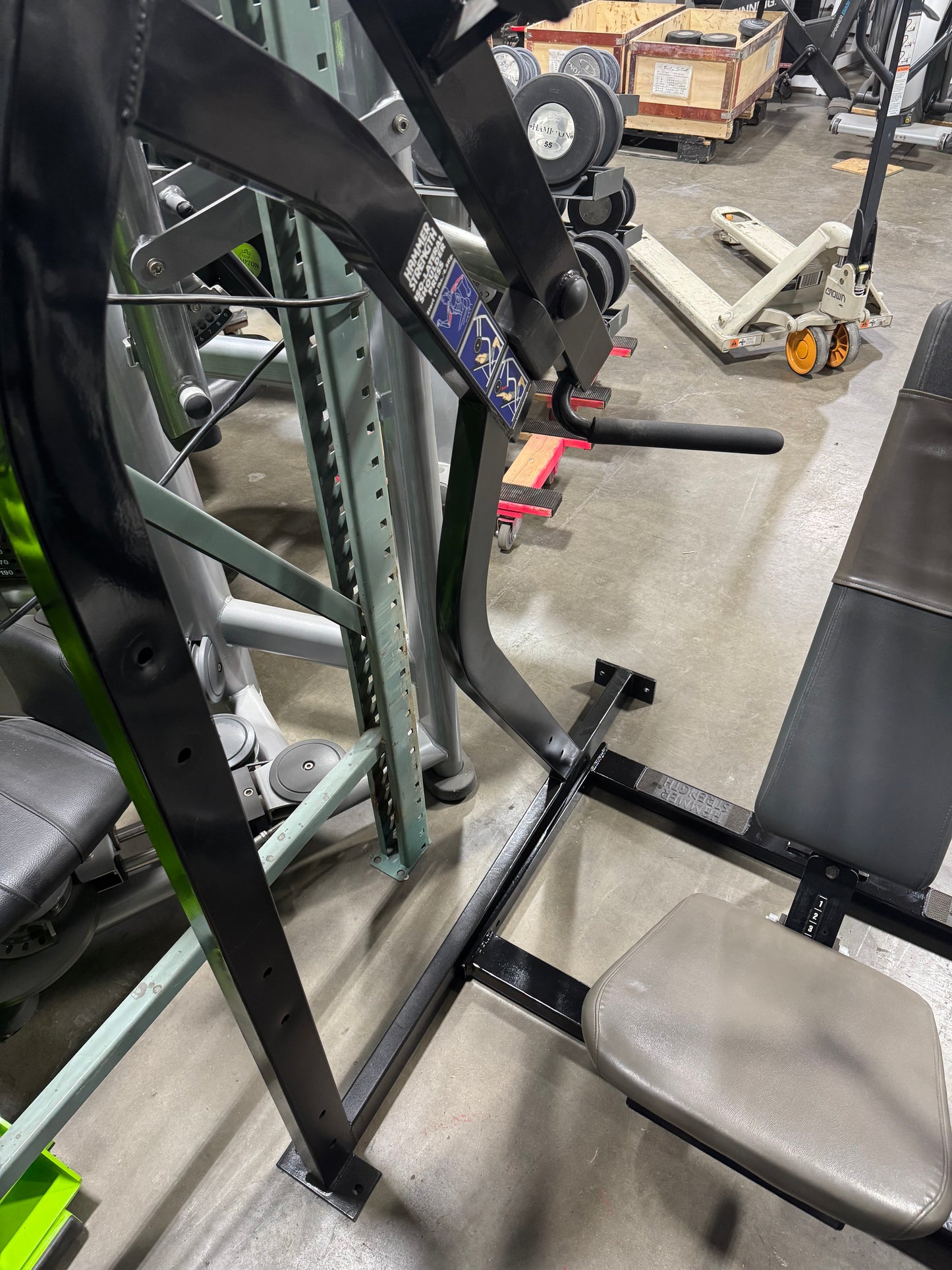 Hammer Strength Iso Lateral Shoulder Press