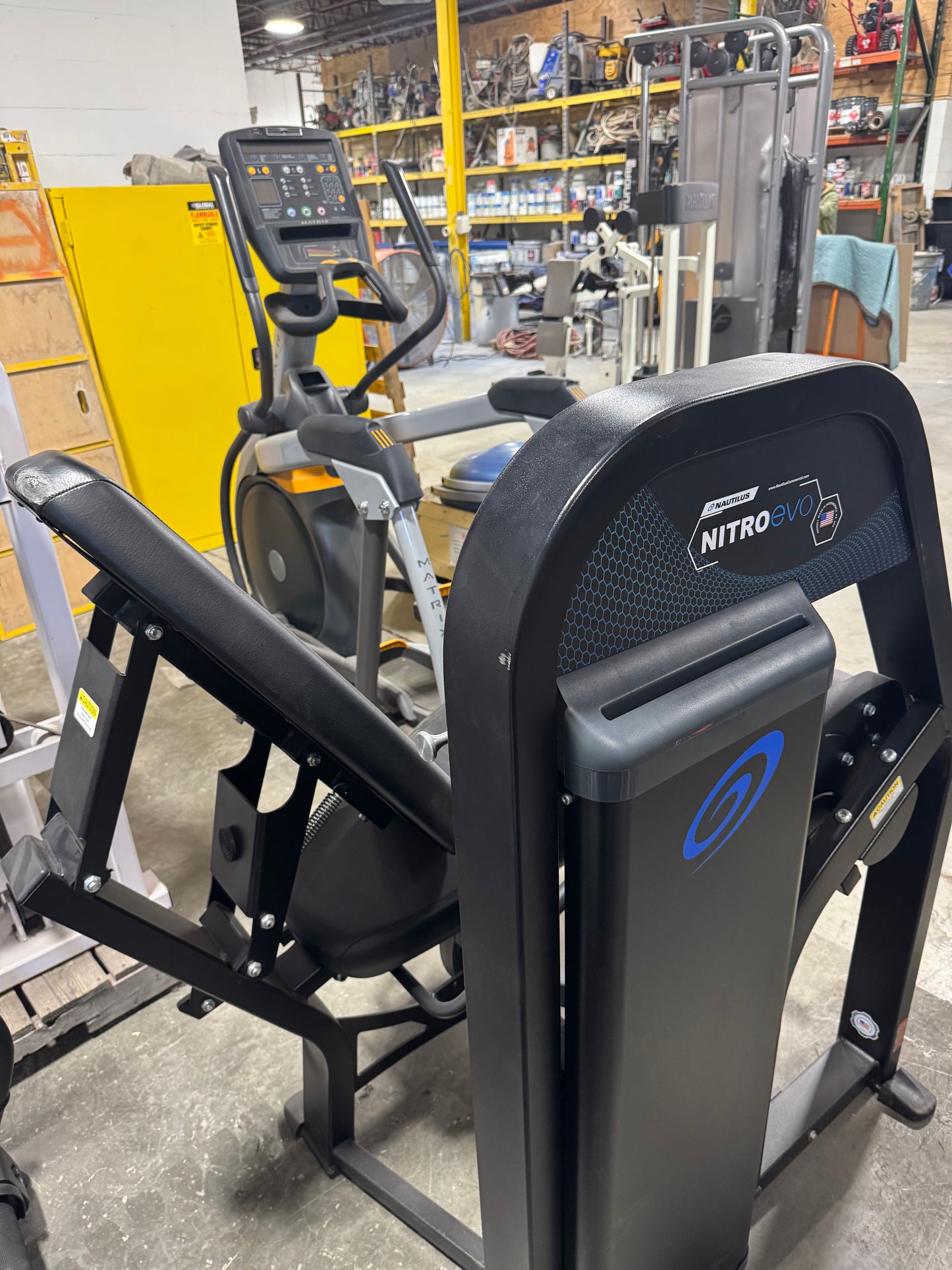 Nautilus Evo Leg Curl and Nautilus Evo Leg Extension Machines (2 machines)