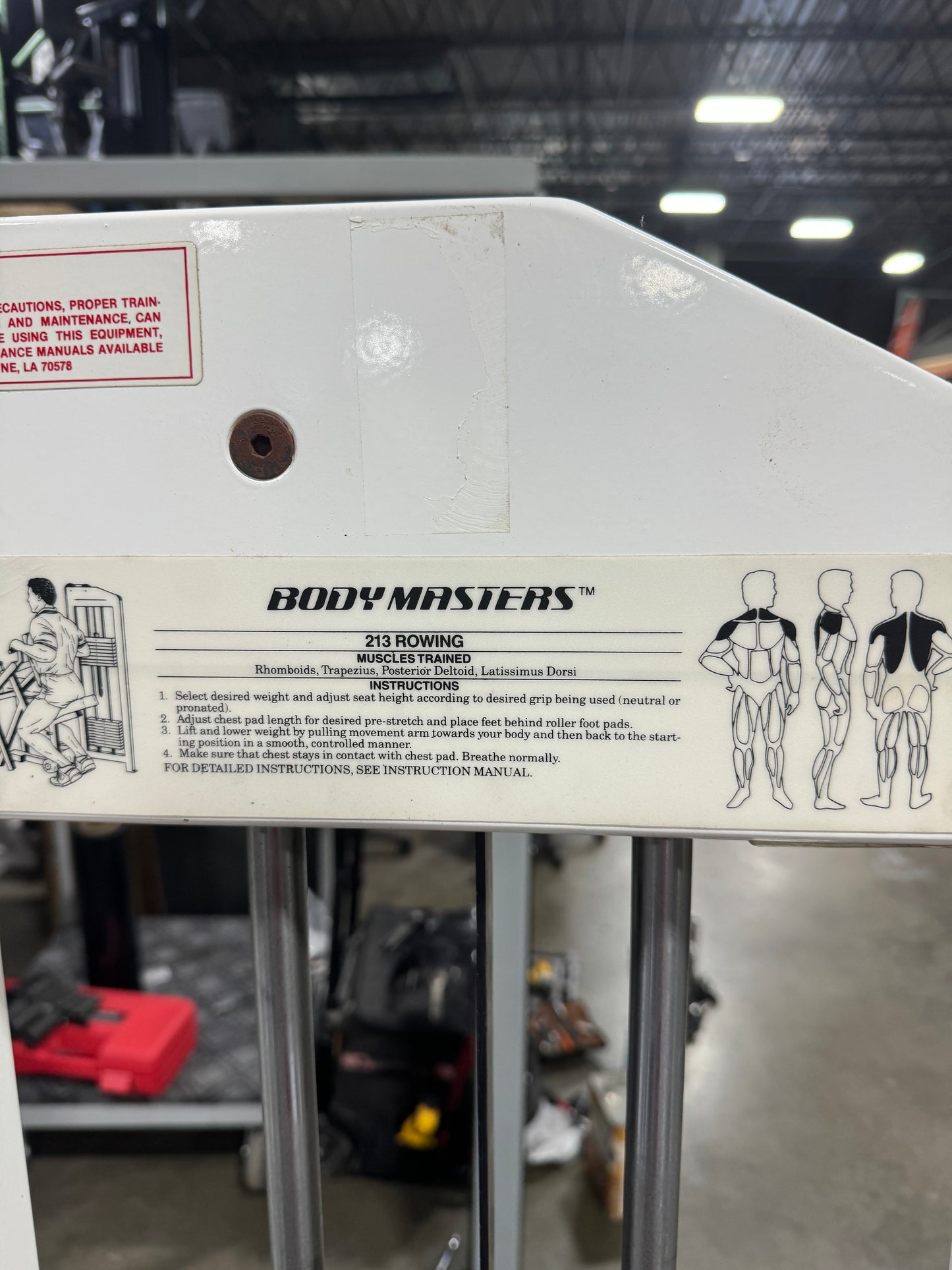 BodyMasters Rowing MD 213