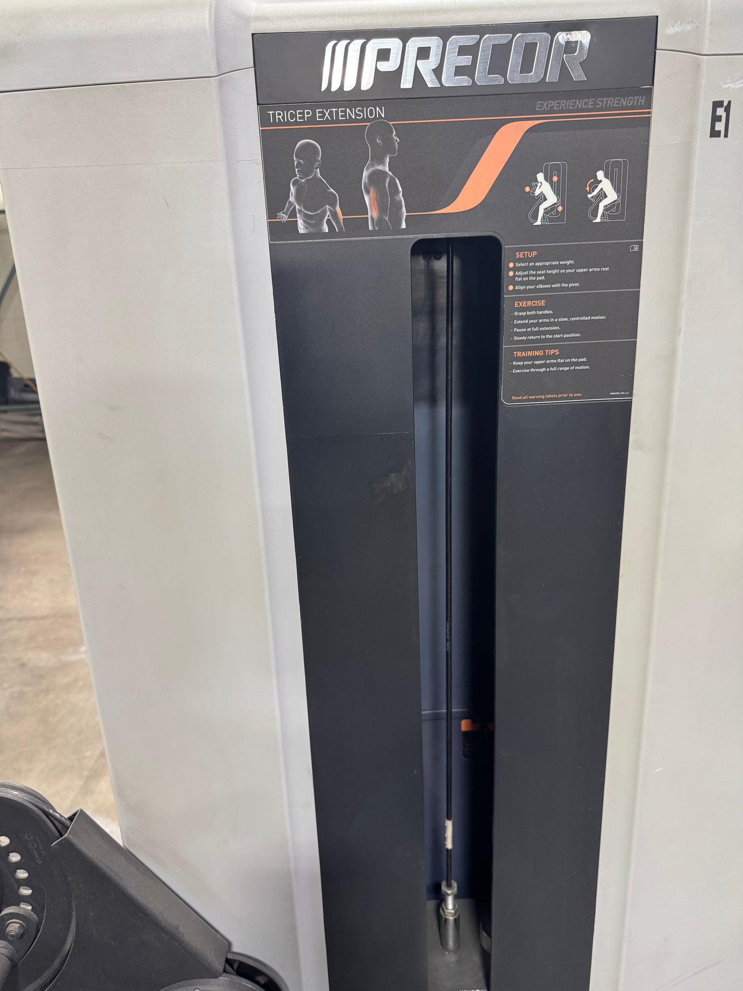 Precor Triceps Extension Experience Series