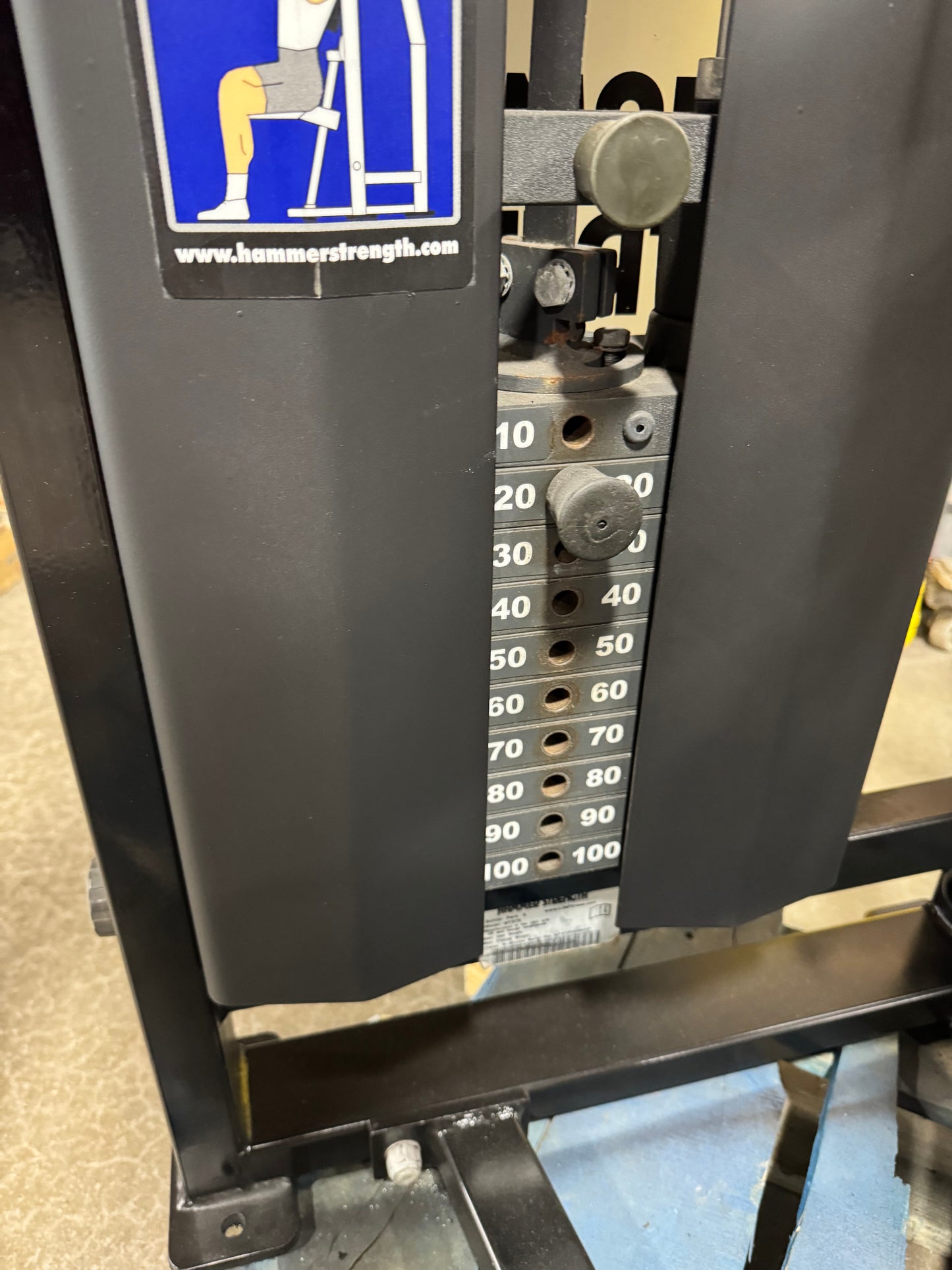 Hammer Strength MTS Iso Lateral Tricep Extension MTSTE