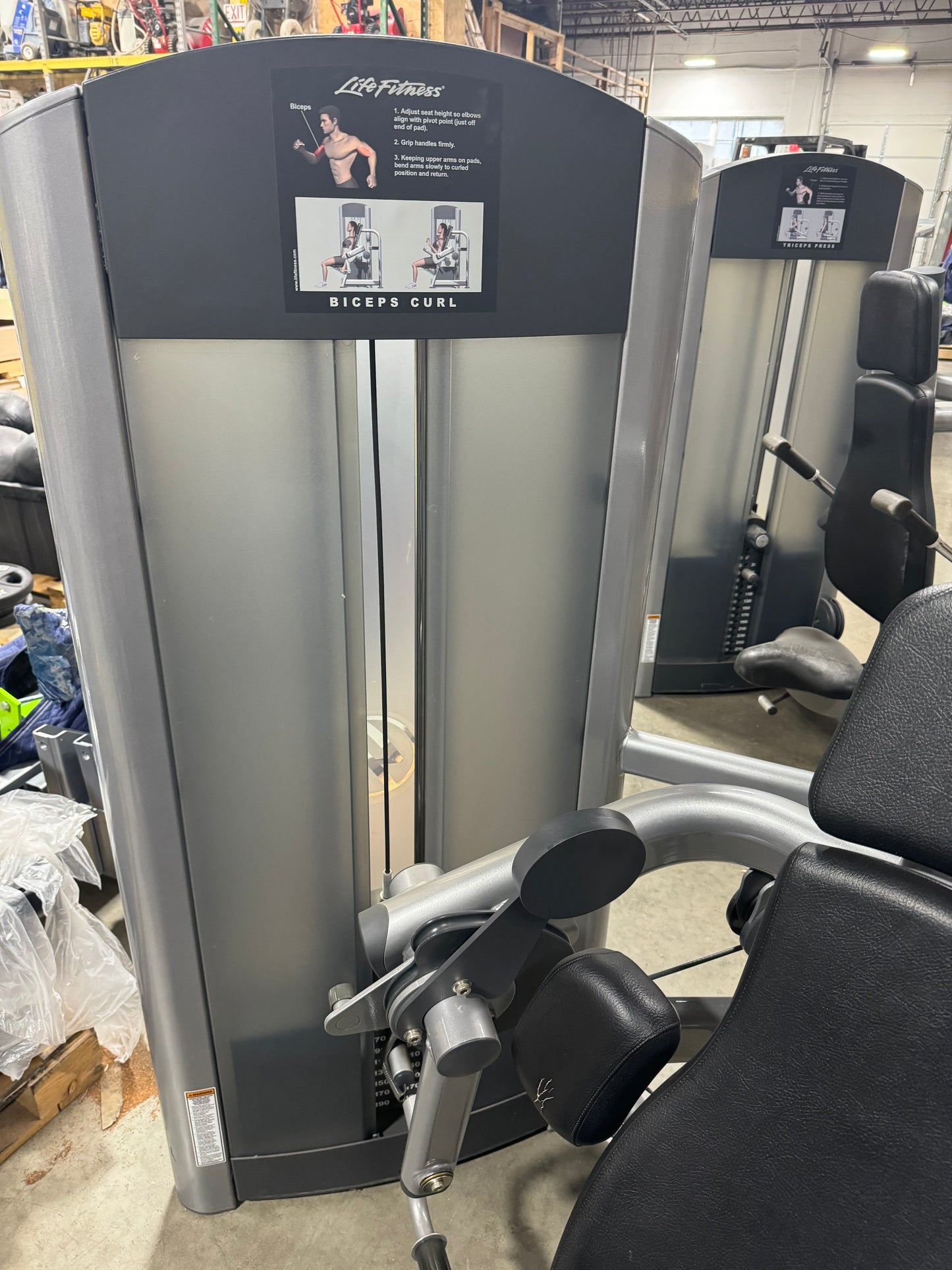 Life Fitness Biceps Curl Bilateral Biceps Curl