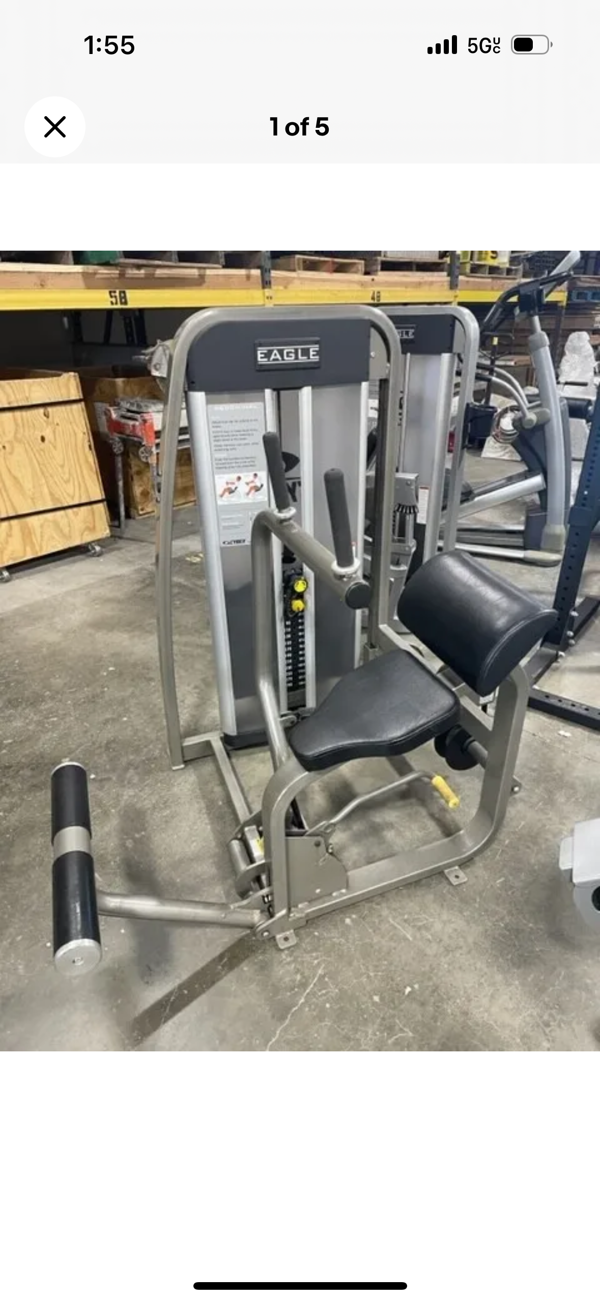 Cybex Eagle Ab Abdominal Crunch 11090