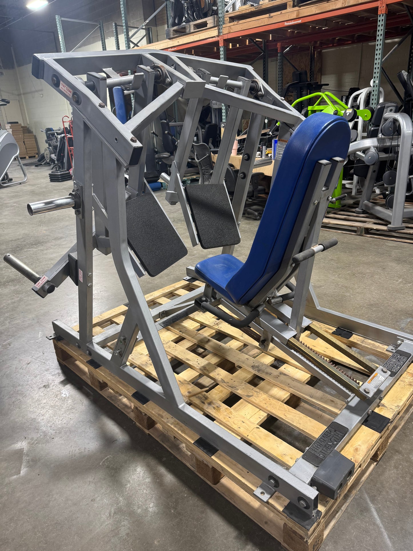 Hammer Strength Iso Lateral Leg Press