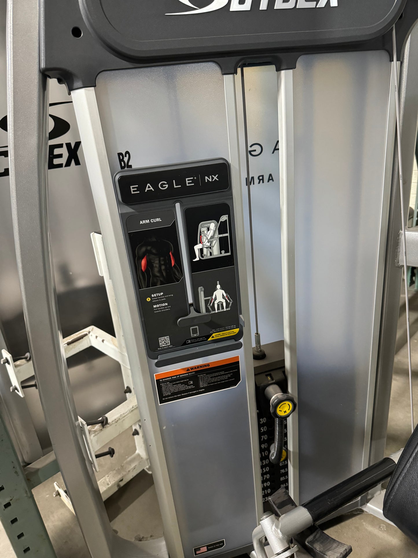 Cybex Eagle NX Arm Curl