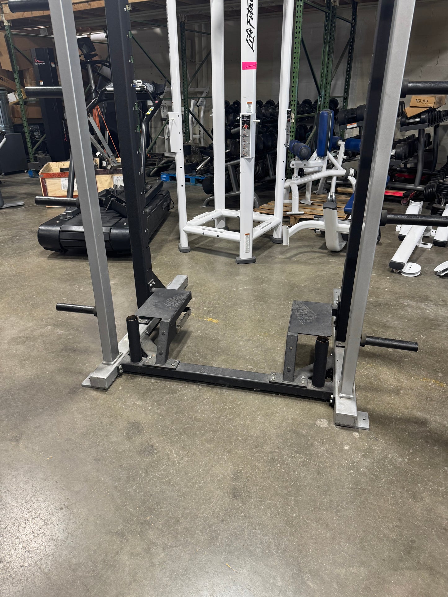 Power Lift Half Rack 8.5ft tall