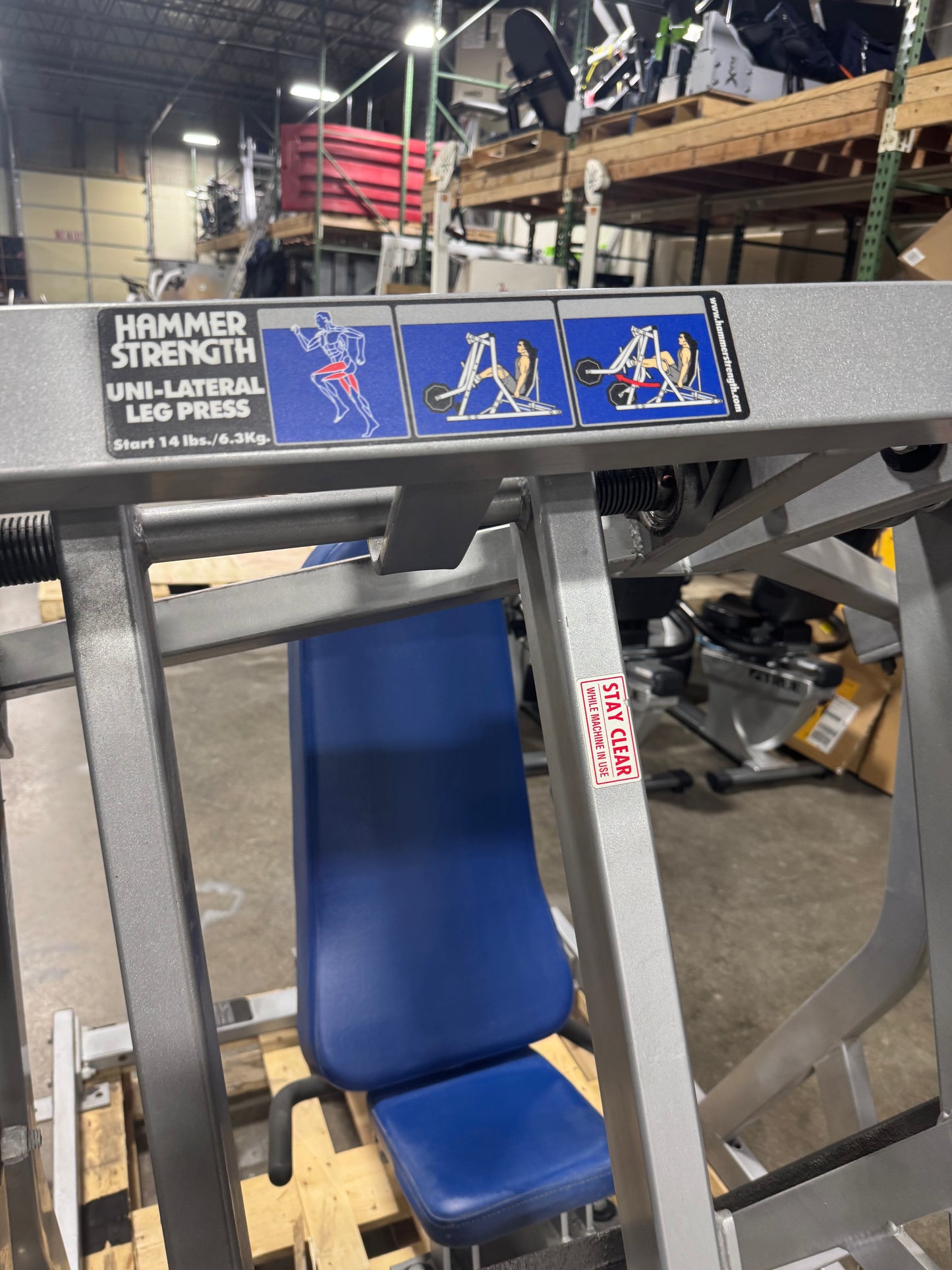 Hammer Strength Iso Lateral Leg Press