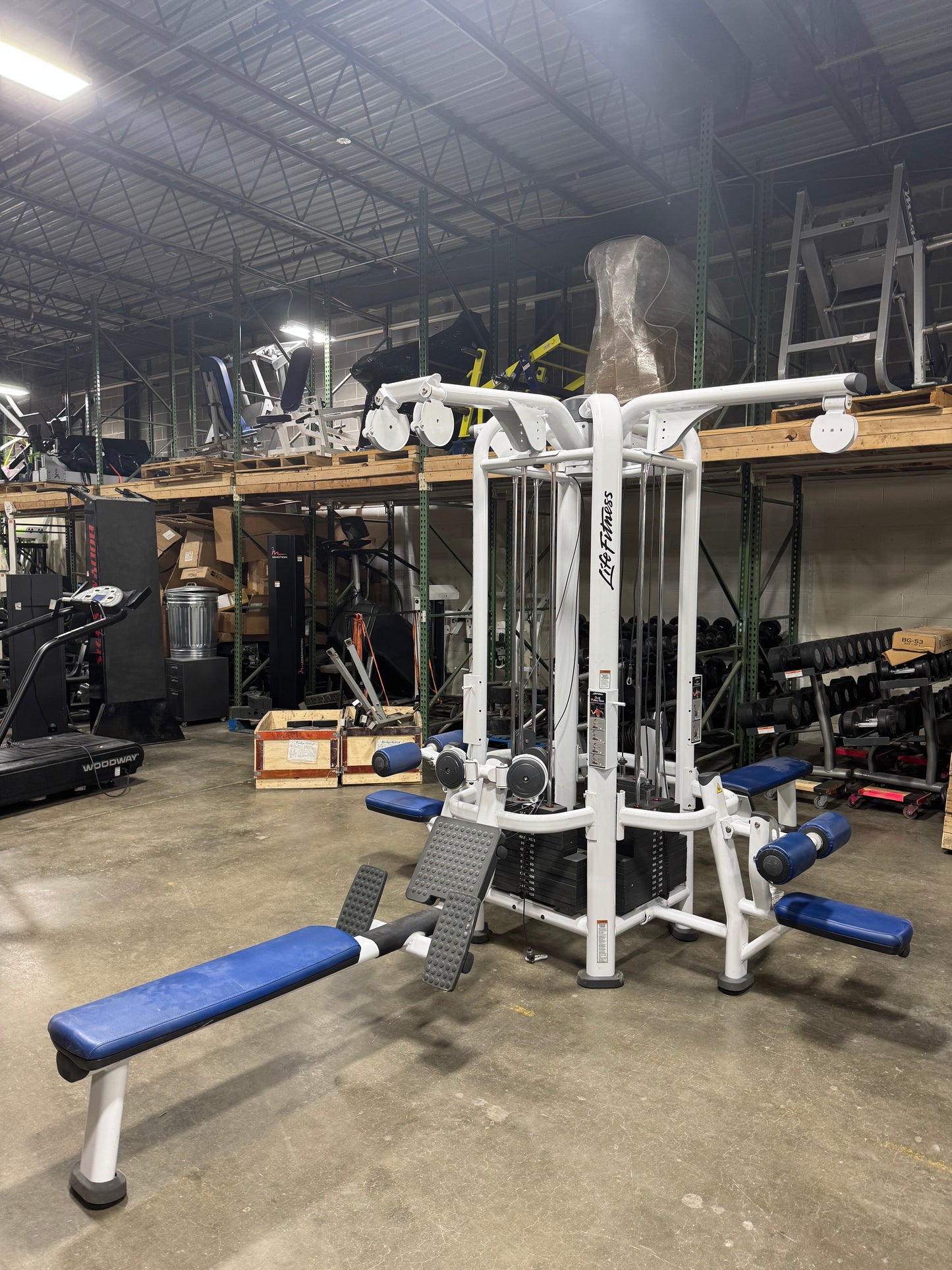 Life Fitness MJ4 Lat Pulldown/Dual Pulley Lat Pulldown/Low Row/Dual Pulley Low Row