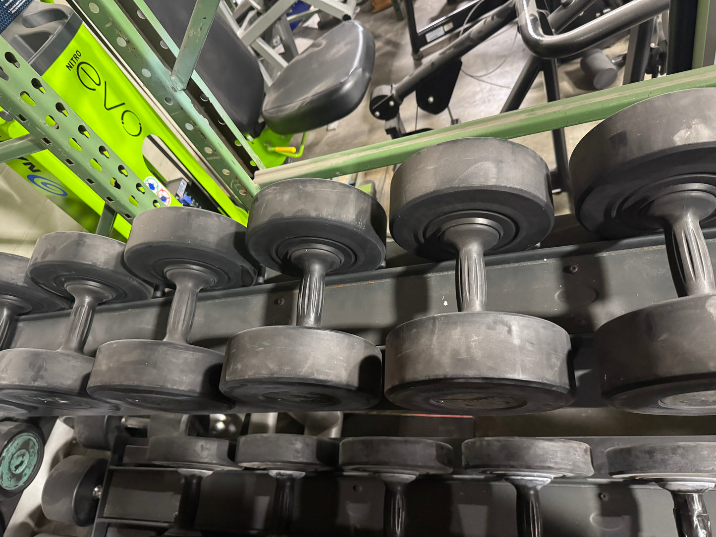 Hampton Gel Grip Pro Style Dumbbells 55-75 Dumbbells