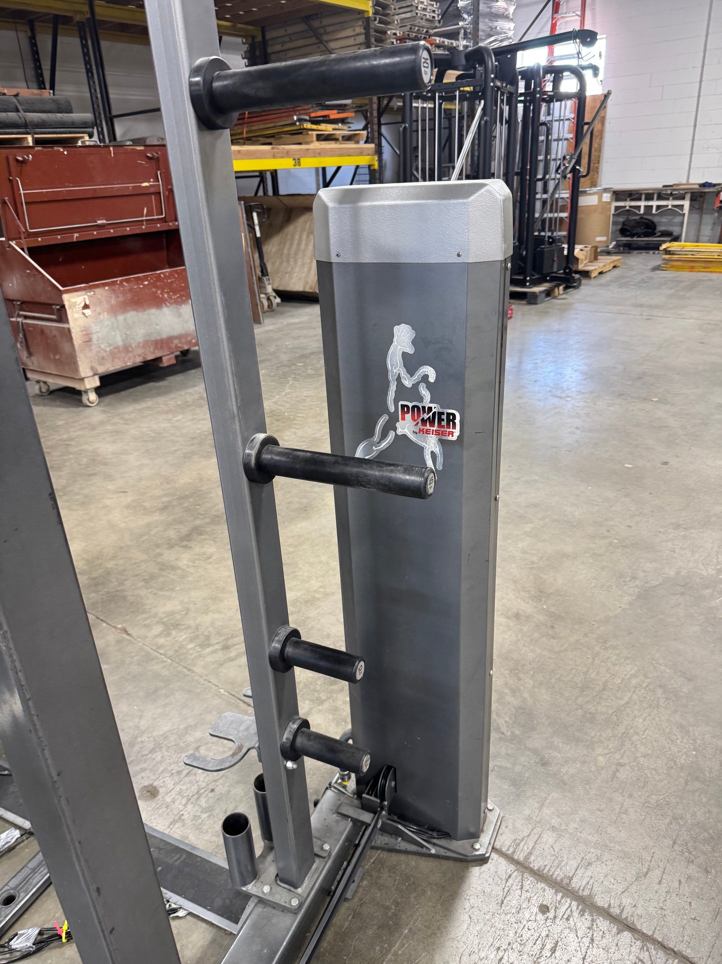 Keiser Power Rack w/Keiser Adjustable bench