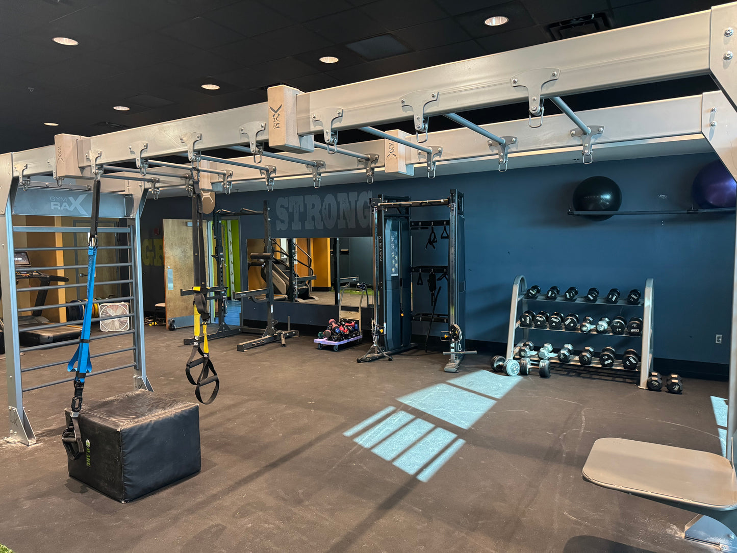 GYMRAX Apogee Suspension Trainer Bridge Rig