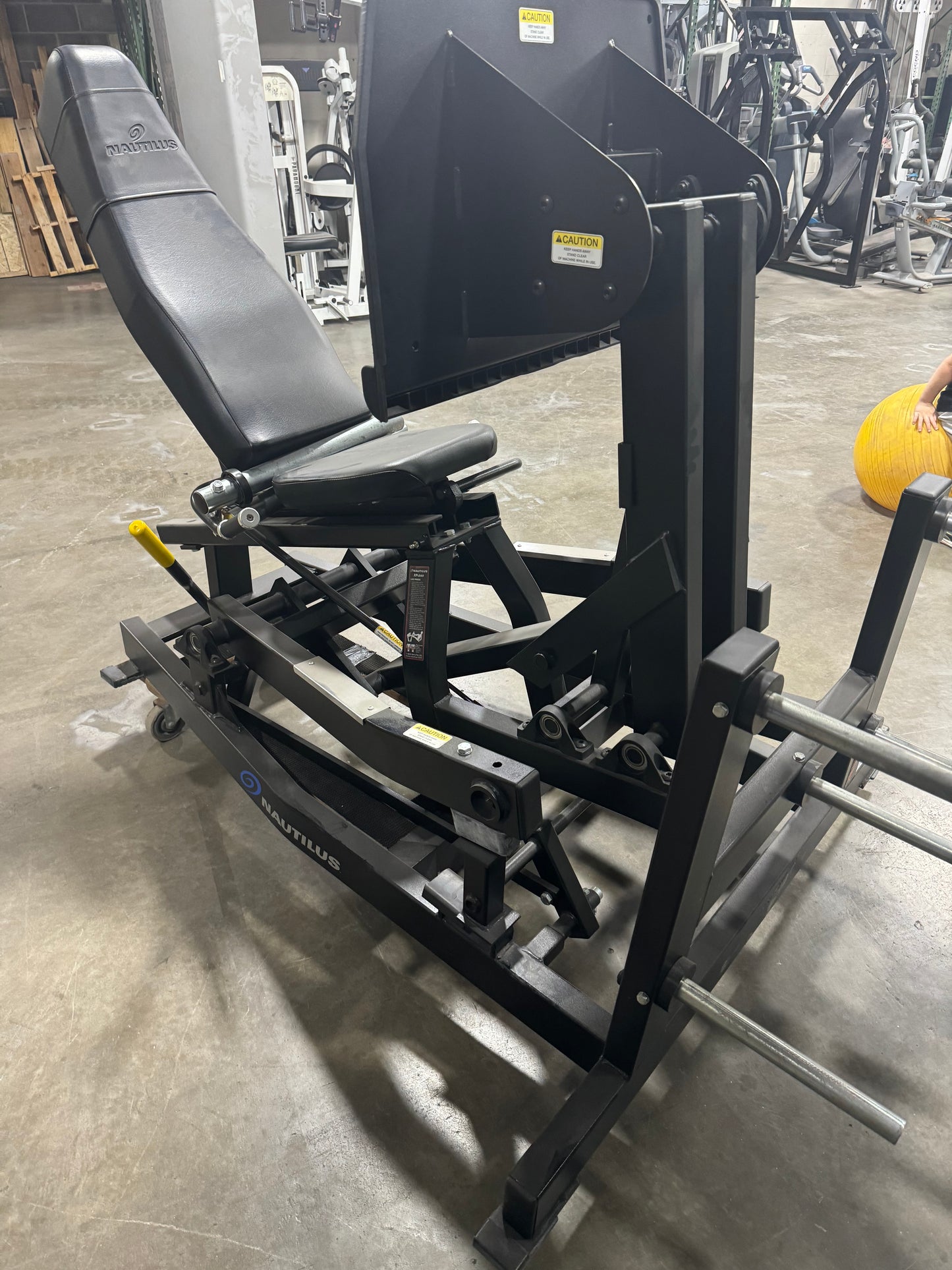 Nautilus Leverage Seated Leg Press Plate Loaded P3LP DEMO CONDITION!