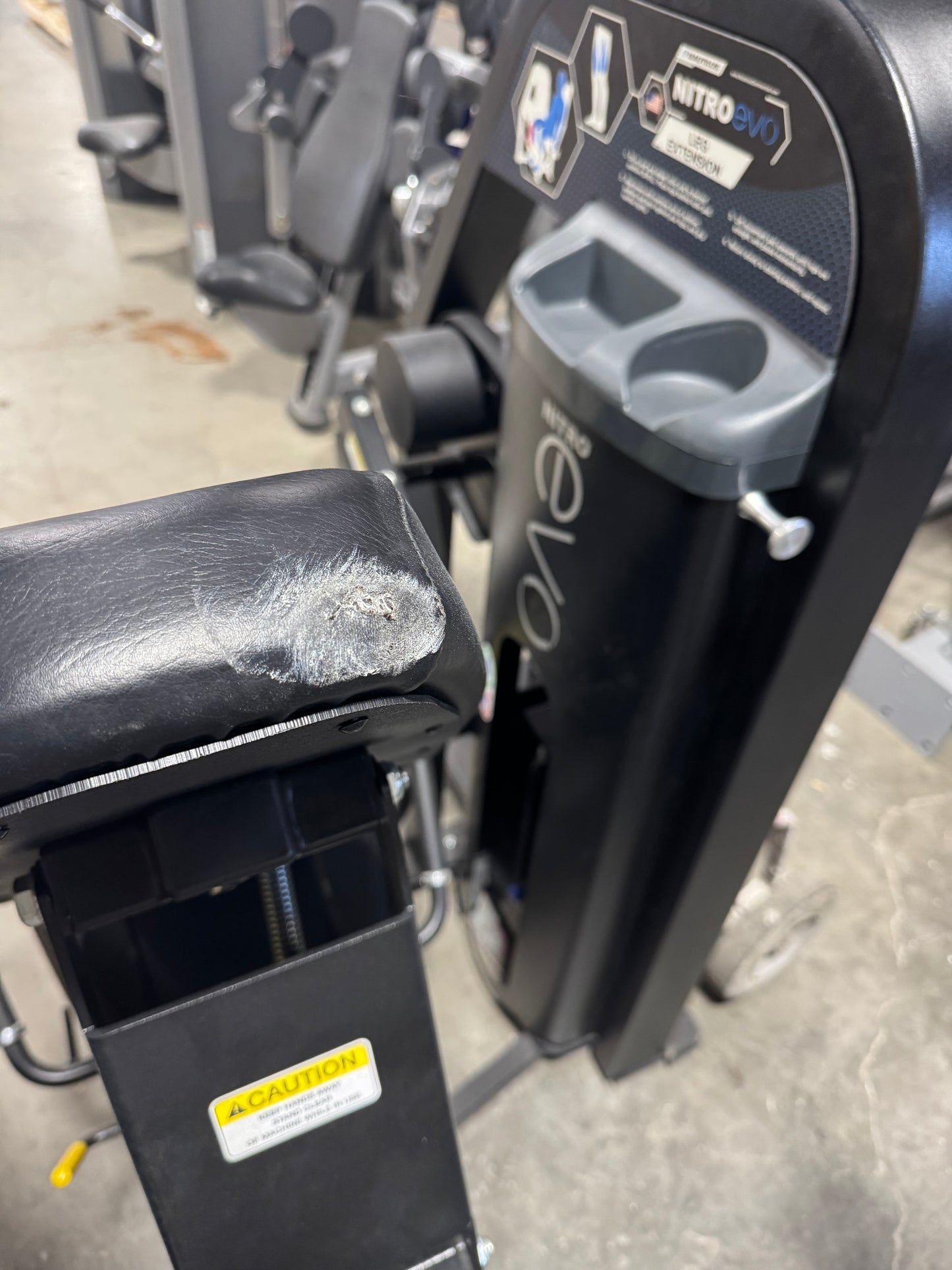 Nautilus Evo Leg Curl and Nautilus Evo Leg Extension Machines (2 machines)