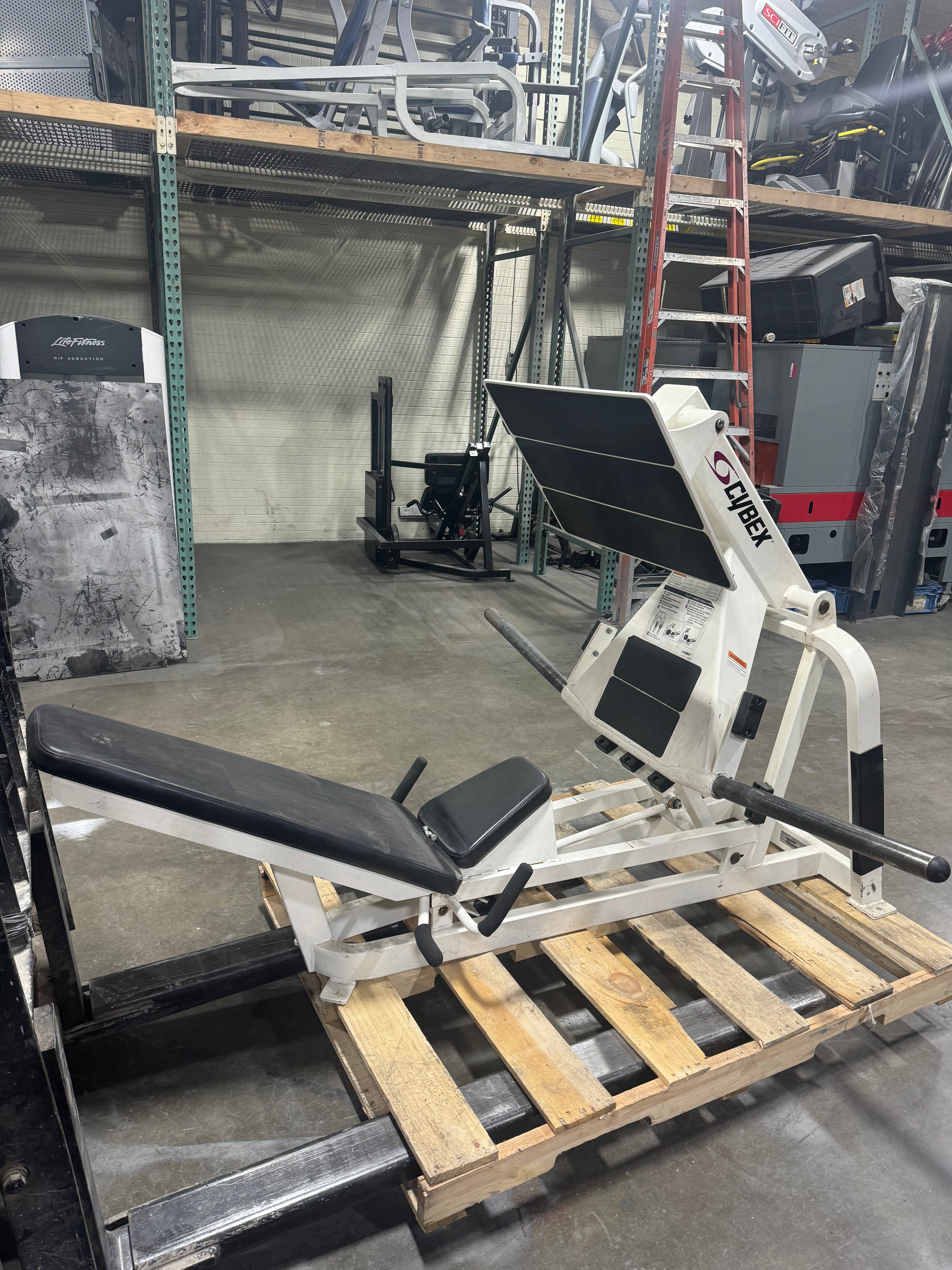 how much does cybex leg press weigh Cybex V Squat Press (Plate loaded Leg Press) – Midwest Used Fitness Equipment