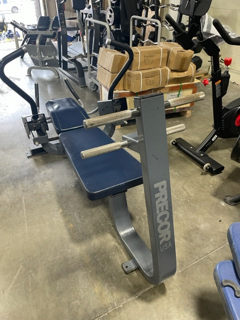 Precor gym online bench