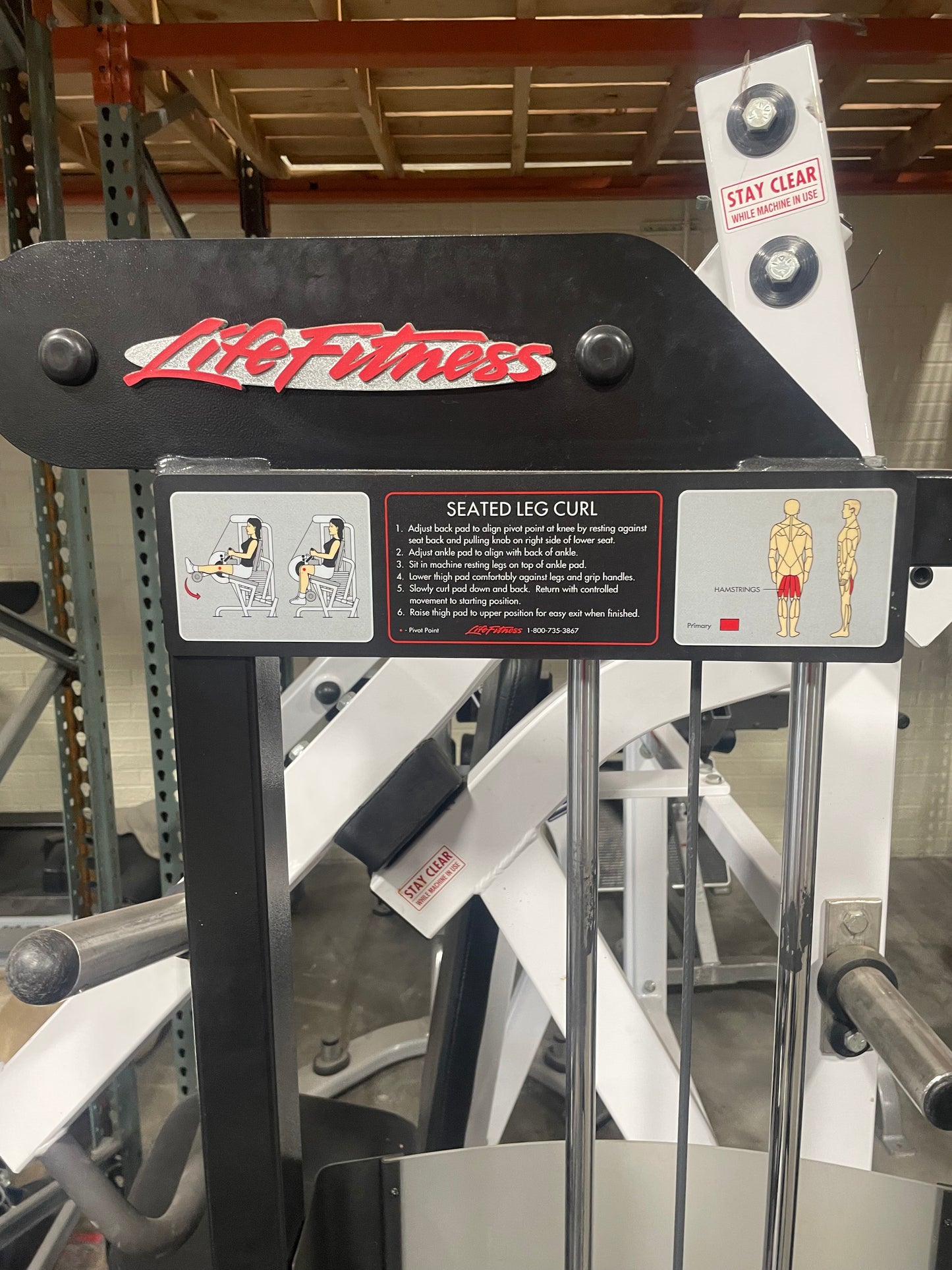 Life Fitness Classic Seated Leg Curl