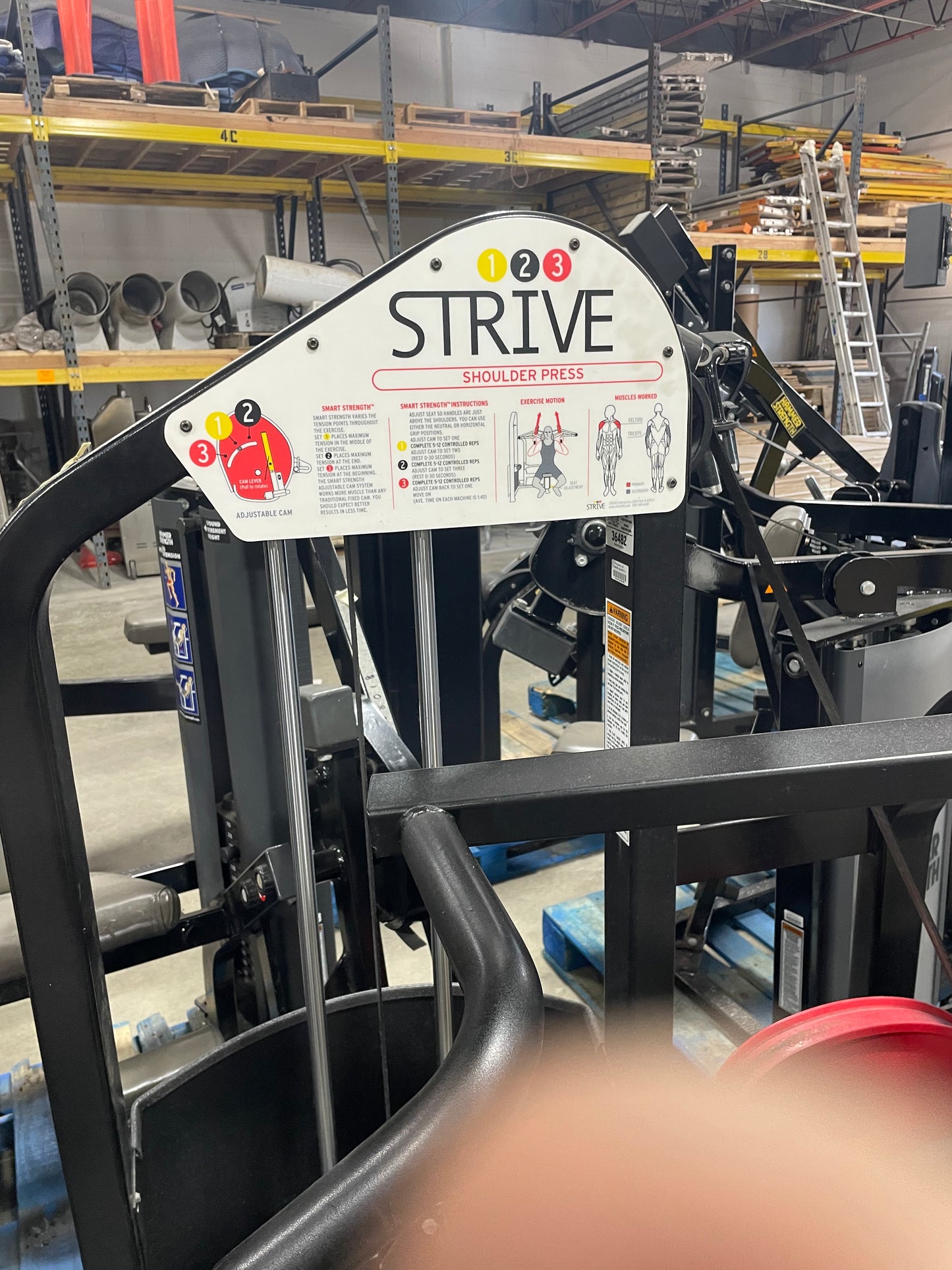 Strive Fitness Shoulder Press S-103 Smart Strength Line