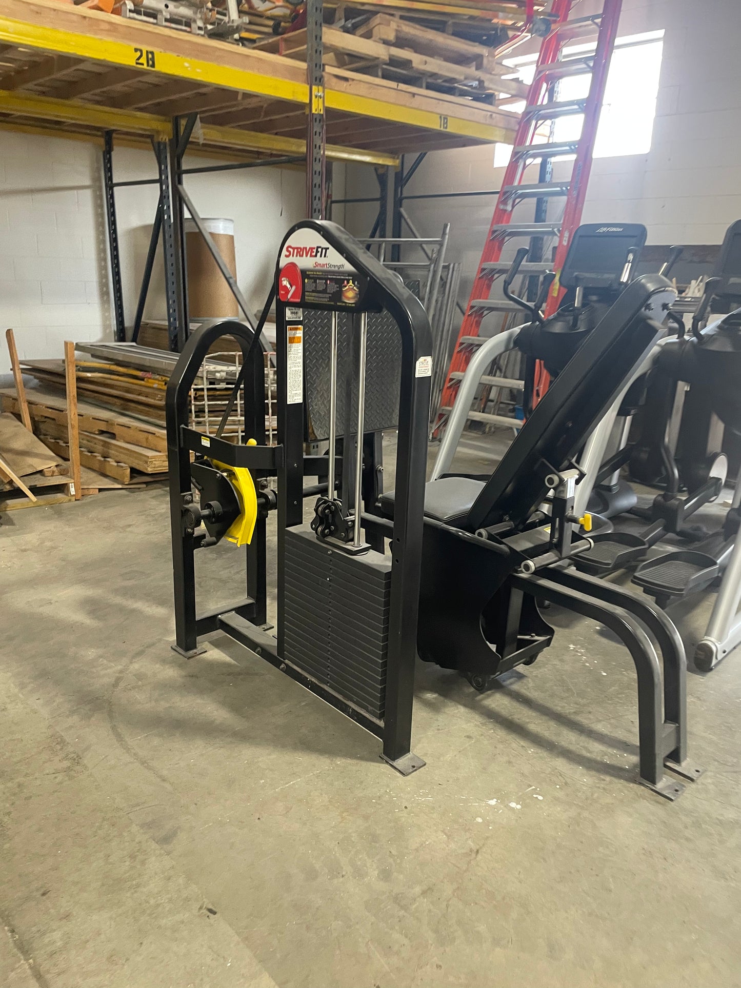 Strive Fitness Leg Press Smart 123 Series 350lb weight stack (Smaller Version)