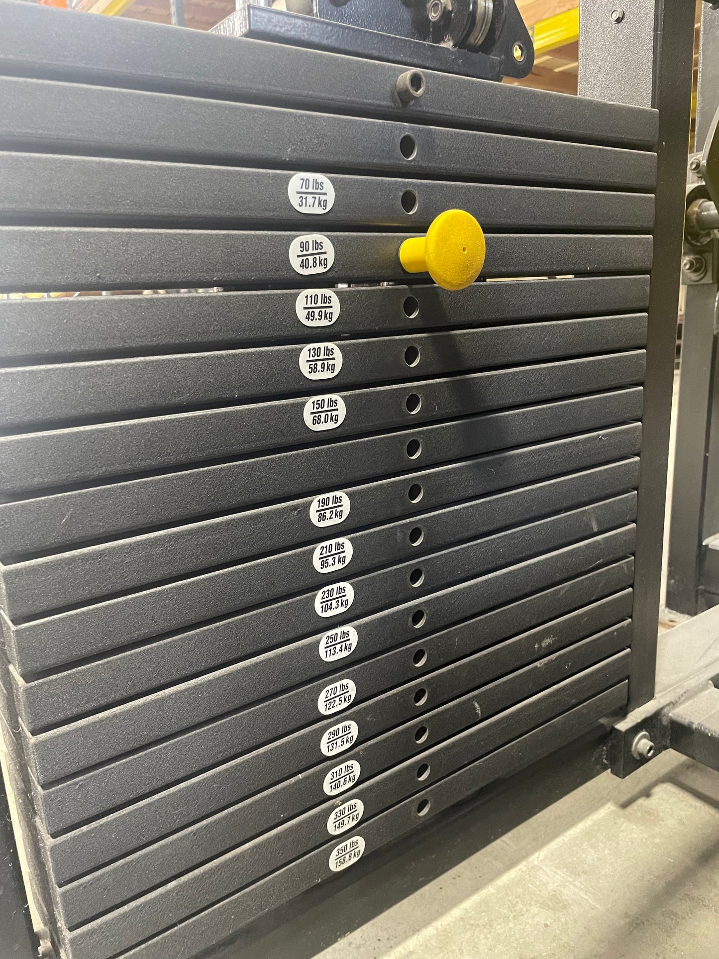 Strive Fitness Leg Press Smart 123 Series 350lb weight stack (Smaller Version)