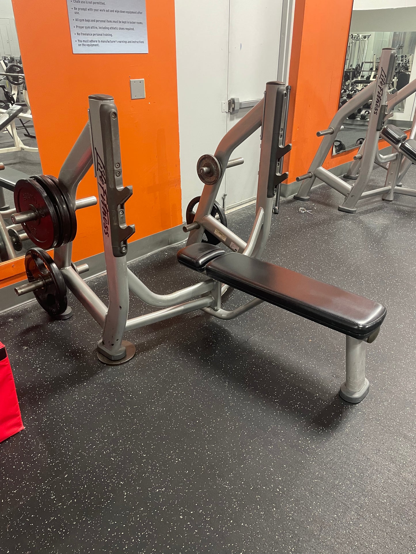 Life Fitness Olympic Bench Press Signature Series