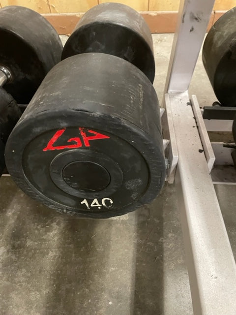 HEAVY GP DUMBBELLS (THE BIG UGLIES) $1 per lb