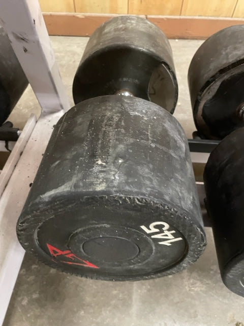 HEAVY GP DUMBBELLS (THE BIG UGLIES) $1 per lb