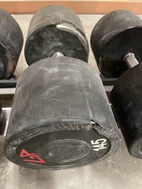 HEAVY GP DUMBBELLS (THE BIG UGLIES) $1 per lb