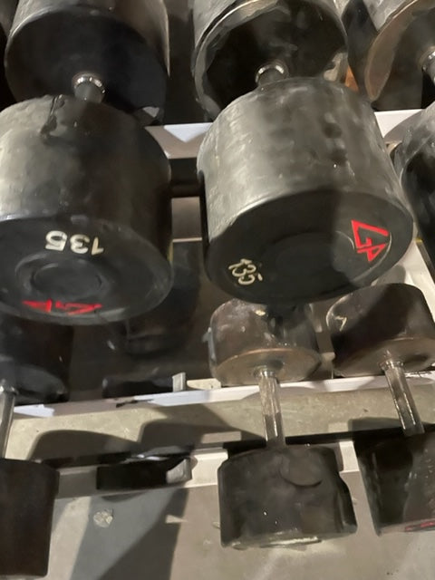 HEAVY GP DUMBBELLS (THE BIG UGLIES) $1 per lb