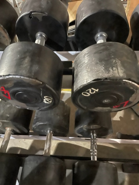 HEAVY GP DUMBBELLS (THE BIG UGLIES) $1 per lb