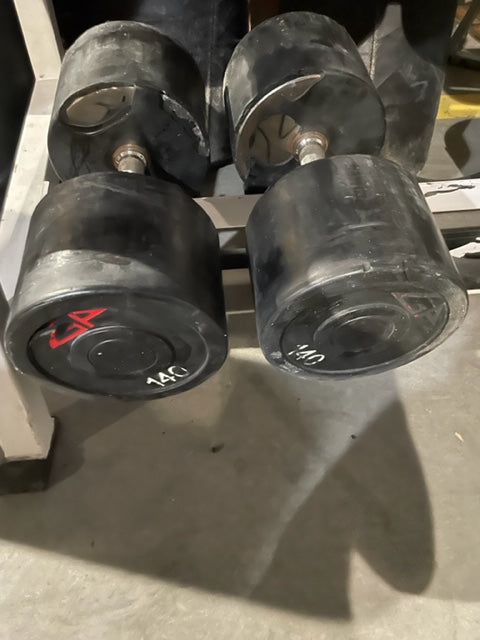 HEAVY GP DUMBBELLS (THE BIG UGLIES) $1 per lb