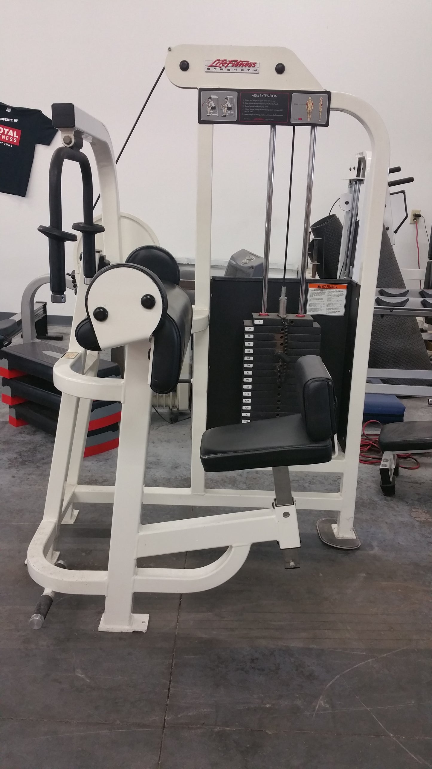 Cybex w/ Life Fitness 3 piece selectorized circuit