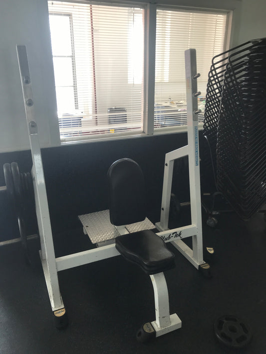 Tuff Stuff Club Tek Olympic Military Bench Press