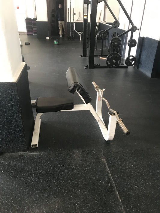 Tuff Stuff Club Tek Preacher Curl Bench