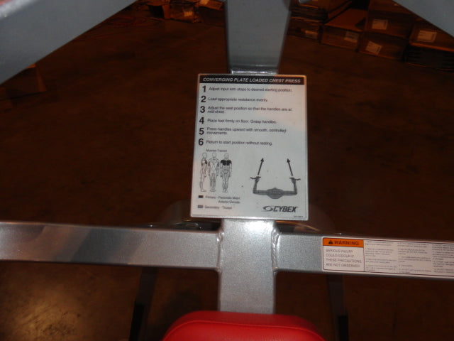 Cybex Converging Chest Press Plate Loaded