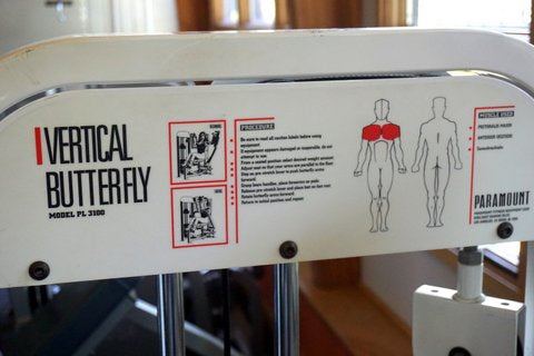 Paramount Vertical Butterfly Chest Press PL 3100