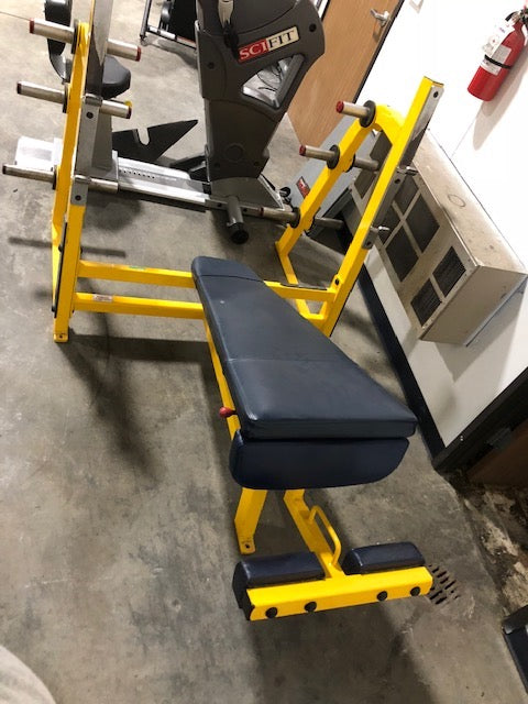 Flex Fitness Olympic Decline Bench Press