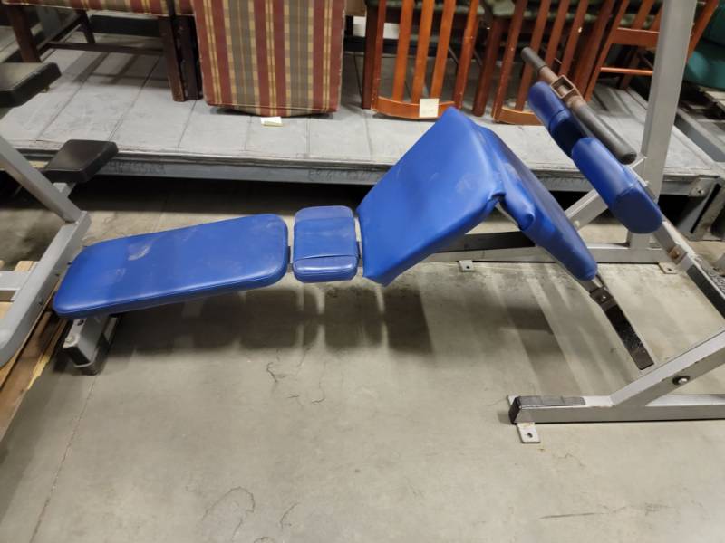 Hammer Strength Abdominal Work Station BWABWS Vertical Knee Raise w/ Ab Bench