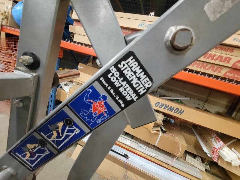 Hammer Strength Iso Lateral Low Row Plate Loaded IL-LR