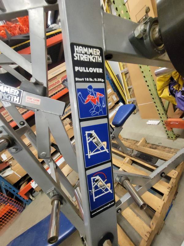 Hammer Strength Lateral Pullover Plate Loaded PL-PO