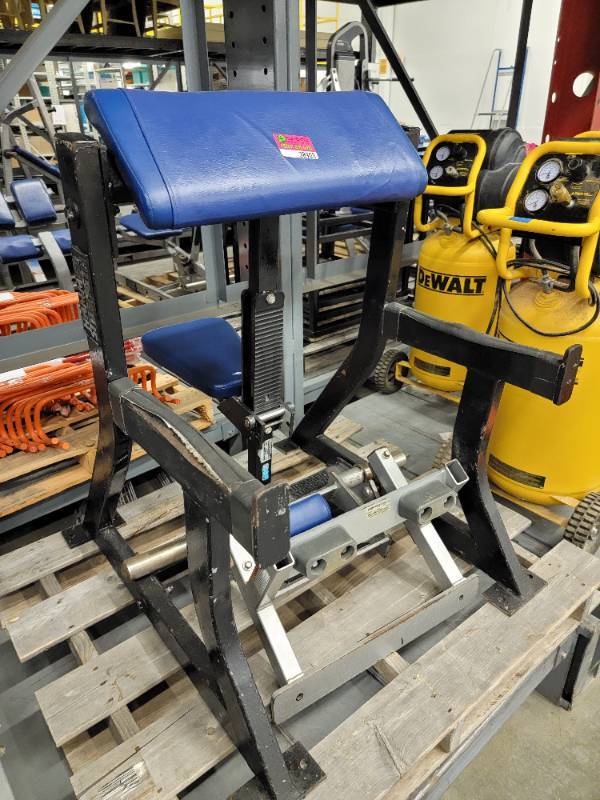 Hammer Strength Preacher Curl Bench