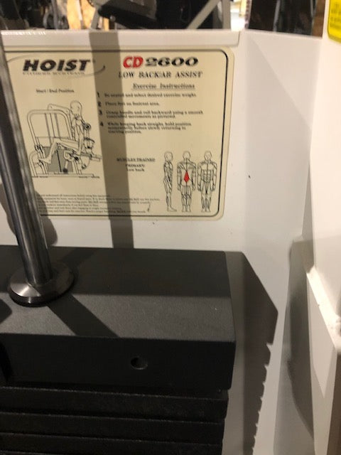 Hoist Back Extension/Ab Crunch CD 2300