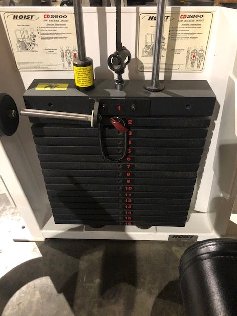 Hoist Back Extension/Ab Crunch CD 2300
