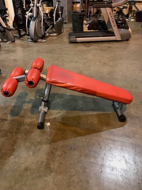 Matrix Fitness Adjustable Decline Ab Bench G3-FW83