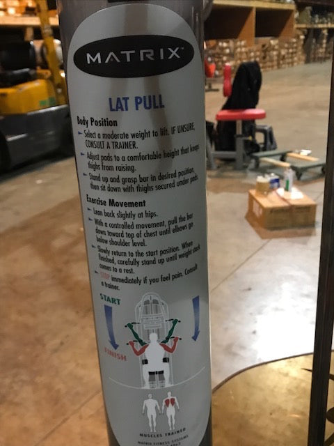 Matrix G3 Aura Lat Pulldown