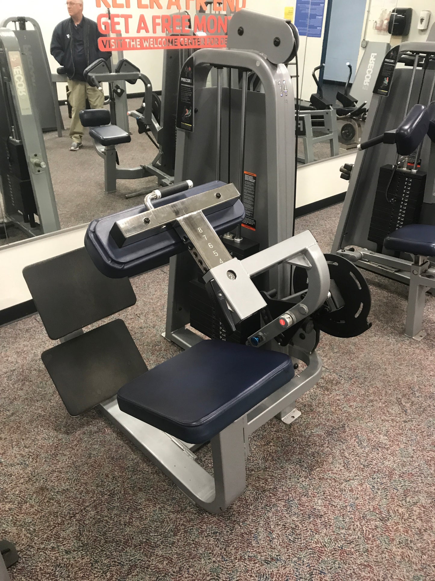 14 Piece Precor Icarian Gym Circuit