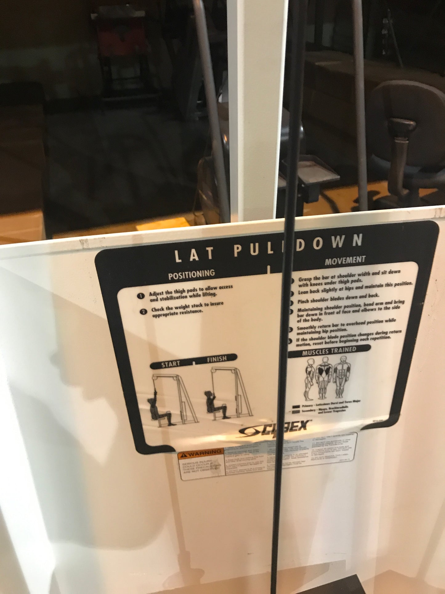 Cybex VR Lat Pulldown