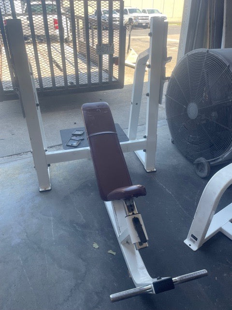 Precor Icarian Olympic Incline Bench Press 410
