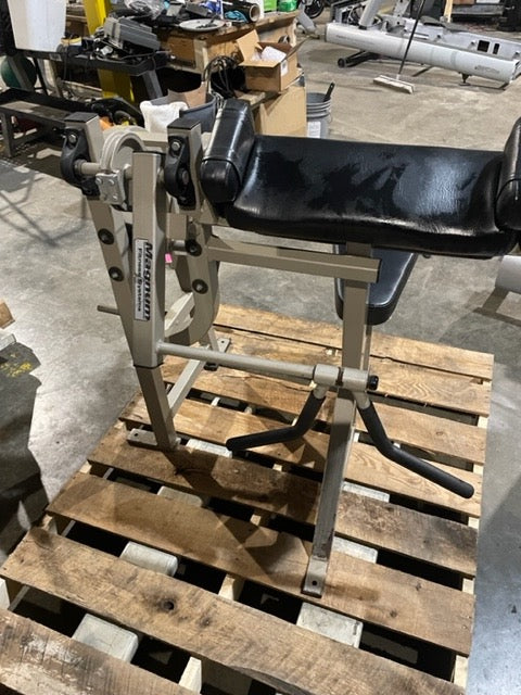 Magnum Fitness Seated Preacher Curl Plate Loaded