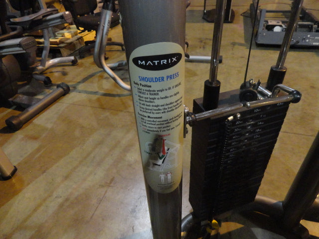 Matrix Fitness Shoulder Press G3-S20